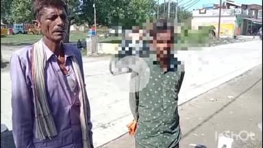 हरदोई: कलयुगी बेटे से परेशान पिता ने बेटे के हाथ बांधकर थाने पहुंचाया, पुलिस को सौंपा: बरबटापुर गांव का मामला