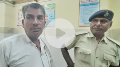 मदन बीघा गांव से चेक बाउंस होने के मामले में पुलिस ने एक व्यक्ति को किया गिरफ्तार