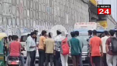 गजरौला: गजरौला चोपड़ा चौकी के पास जमकर हुआ हंगामा