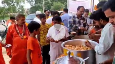 बरेली: कैंट क्षेत्र महेशपुर फाटक के पास कावड़ यात्रियों के लिए भव्य भंडारा और निशुल्क चिकित्सा शिविर का आयोजन