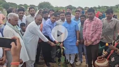 तारानगर: हरियाली तीज पर पौधे लगाकर लिया हरित राजस्थान का संकल्प, तारानगर उपखंड मुख्यालय स्थित नेचर पार्क में किया पौधरोपण