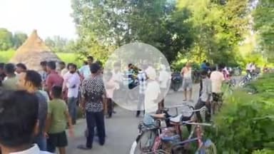 बीसलपुर: पिपरिया नवादिया गांव में खेतों के किनारे खड़ी संदिग्ध मोटरसाइकिल के तलाश के दौरान खेतों में छिपा मिला अज्ञात युवक