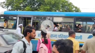 भिवानी: CET परीक्षा आयोजित: परीक्षार्थियों के भविष्य के लिए ड्यूटी पर लगे कर्मचारियों का फर्ज रहा भारी