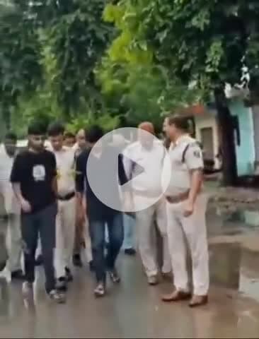 ग्वालियर गिर्द: ग्वालियर: हजीरा फायरिंग मामले में दो आरोपी गिरफ्तार, पुलिस ने घटनास्थल पर किया सीन रीक्रिएशन