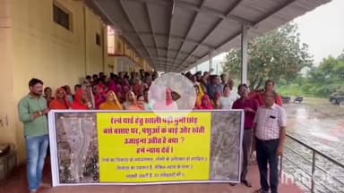 बड़गांव: उदयपुर में रेलवे यार्ड निर्माण पर टकराव, उमरड़ा के आदिवासी किसानों ने आजीविका की चिंता जताते हुए सांसद को सौंपा ज्ञापन