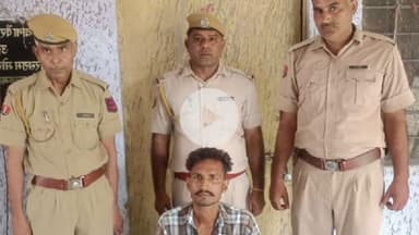 वैर: वैर थाना पुलिस ने सरकारी शिक्षक से मारपीट और राज कार्य में बाधा डालने के आरोपी को किया गिरफ्तार