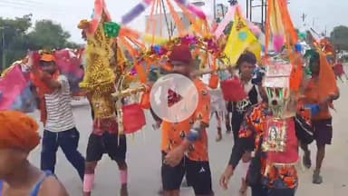 रामपुर: सावन के तीसरे सोमवार पर कांवड़ यात्रा के लिए रामपुर पुलिस ने किए कड़े सुरक्षा इंतज़ाम, ASP ने लिया जायज़ा