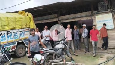 बीना: कृषि उपज मंडी स्थित अनाज व्यापारी की दुकान में हुई चोरी, CCTV कैमरे में कैद हुई घटना