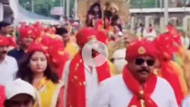 कांके: नक्षत्र वन से निकाली गई बाल कांवड़ यात्रा, बड़ी संख्या में बच्चे हुए शामिल