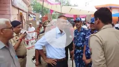 कोल: एसएसपी संजीव सुमन ने खेरेश्वर मंदिर एवं आसपास के क्षेत्रों का किया निरीक्षण, व्यवस्था का लिया जायज़ा