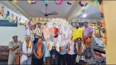 ऋषिकेश: तुलसी मानस मंदिर में 40वें वार्षिकोत्सव में संस्कृत को महत्व देते हुए संस्कृत पाठकों का आभार जताया गया