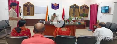 बेगूसराय: कार्यालय कक्ष में एसपी ने लगाया जनता दरबार, 8 फरियादियों की सुनी फरियाद