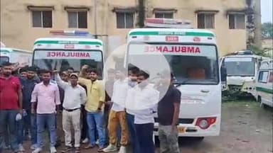 कोडरमा: सदर अस्पताल में तैनात 108 एंबुलेंस चालकों ने कार्य बहिष्कार किया