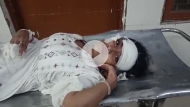 टीकमगढ़: टीकमगढ़ कुंडेश्वर रोड पर टैक्सी की टक्कर से युवती घायल, ज़िला अस्पताल में भर्ती