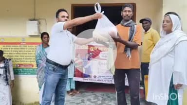 सिसई: रेफरल अस्पताल सिसई में 9 टीबी रोगियों को निक्षय पोषण किट का वितरण