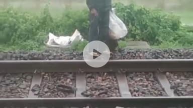 टनकुप्पा: टनकुप्पा स्टेशन के पास ट्रेन की चपेट में आने से रेलवे मजदूर की मौत