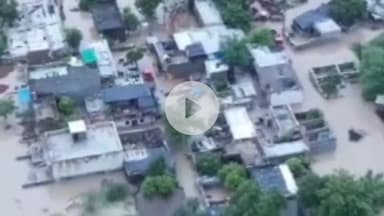 झालरापाटन: रेवा नदी का रौद्र रूप, अरोलिया व पिपलिया क्षेत्र की कोटा स्टोन खानों में घुसा पानी, खदान मालिकों को हुआ भारी नुकसान