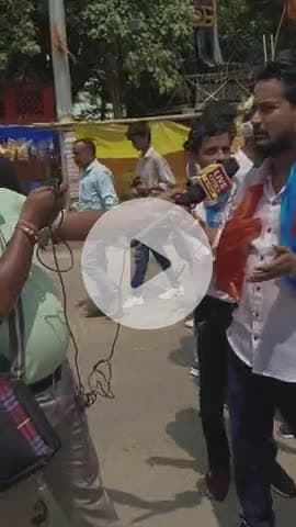 छात्रों के सम्मान में 
NSUI मैदान में ✊🏻