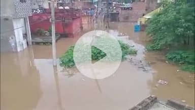 लाडपुरा: भारी बारिश से चंबल के बांधों में पानी की आवक, कोटा बैराज से 3 लाख क्यूसेक पानी की निकासी, निचली बस्तियों में पानी घुसा