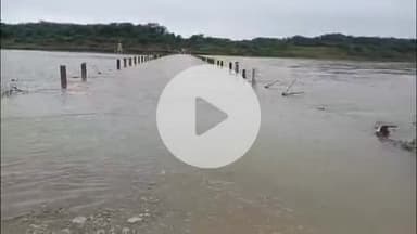 दीगोद: रोटेदा मंडावरा चंबल नदी पुलिया पर 4 फीट पानी से आवागमन बाधित, पुलिस तैनात, क्षेत्र में लगातार बारिश का दौर जारी