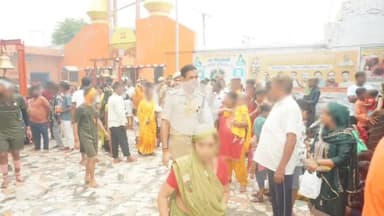 रामपुर: सावन के तीसरे सोमवार पर अपर पुलिस अधीक्षक अतुल श्रीवास्तव ने शिव मंदिर रठोंड़ा की सुरक्षा व्यवस्था का लिया जायजा