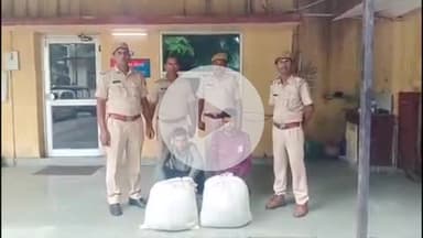 लाडपुरा: भीमगंजमंडी पुलिस की कार्रवाई में 2 तस्करों से 22 किलो 892 ग्राम डोडा चुरा किया बरामद, 2 गिरफ्तार