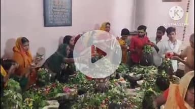 बक्सर: जिले के शिवालयों में भगवान शिव की पूजा-अर्चना के लिए उमड़ी श्रद्धालुओं की भीड़, मंदिरों में रही अव्यवस्था