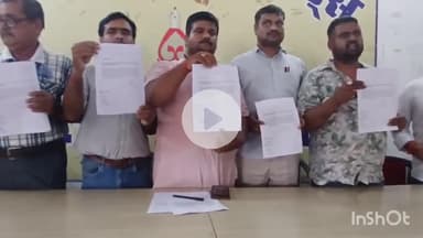 गोरखपुर: फेस टू के लोगों ने प्रेस वार्ता कर फेस वन के लोगों पर जबरन मंदिर निर्माण कराने का लगाया आरोप