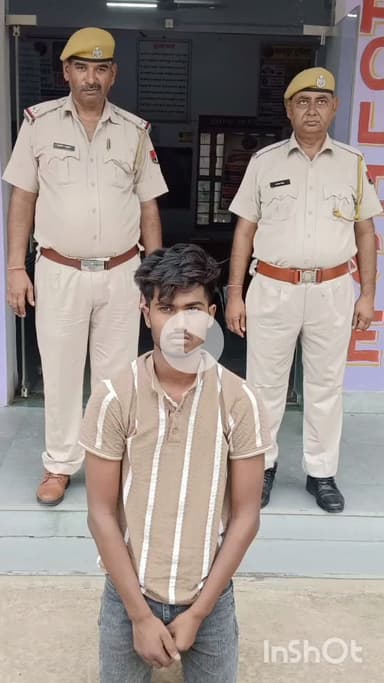 भरतपुर: अटलबंद थाना पुलिस ने अवैध हथियार के साथ एक आरोपी को किया गिरफ्तार