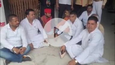 फिरोज़ाबाद: नगर निगम में सदन की कार्यवाही के दौरान जमकर हुआ हंगामा