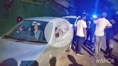 अरवल: सहार: सदर प्रखंड मुख्यालय में दो वाहनों की आमने-सामने टक्कर, पुलिस ने गाड़ी को किया ज़ब्त