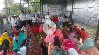 सीतामऊ: ग्राम चकत्या में नवांकुर सखी हरियाली यात्रा और पौधा वितरण कार्यक्रम का हुआ आयोजन