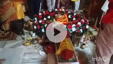 सिसई: थाना रोड के शिव मंदिर में माँ पार्वती और नन्दी महाराज की मूर्ति स्थापना सह प्राण प्रतिष्ठा का आयोजन