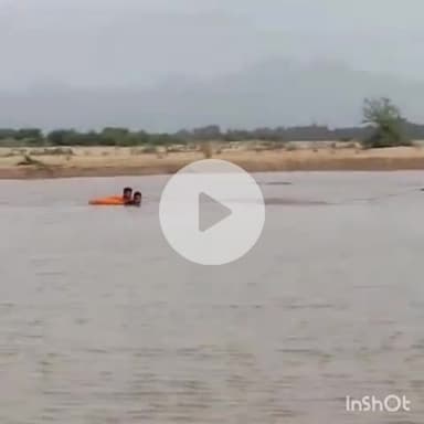 आहोर: थांवला गांव के पास जवाई नदी में युवक डूबा, गोताखोरों ने शव को निकाला