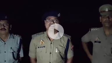 ठाकुरद्वारा: जलालपुर में पुलिस ने गौकशी के वांछित 2 अभियुक्तों को मुठभेड़ में किया गिरफ्तार