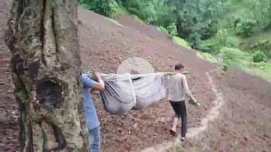 अक्कलकुवा: रस्त्याअभावी गर्भवती महिलेची घरीच प्रसूती, मोठे तोलवापाडा येथील हृदयद्रावक घटना