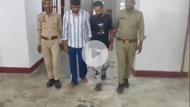 धनौरा: बछरायूं थाना पुलिस ने मारपीट और अन्य धाराओं में फरार दो वारंटियों को गिरफ्तार कर किया चालान