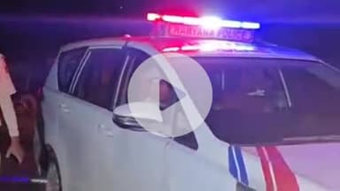 जगाधरी: यमुनानगर: खैर तस्कर ने फोरेस्टर की गाड़ी को टक्कर मारी, पुलिस के साथ कई किलोमीटर तक लगाई रेस