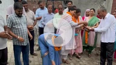 जगाधरी: गुलाब नगर में ₹10.20 लाख से बनेंगी गलियां व नालियां, महापौर ने किया शिलान्यास