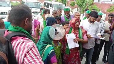 कोल: भारतीय किसान यूनियन किसान सेना ने विभिन्न मांगों को लेकर कलेक्ट्रेट में किया प्रदर्शन, ACM को दिया ज्ञापन