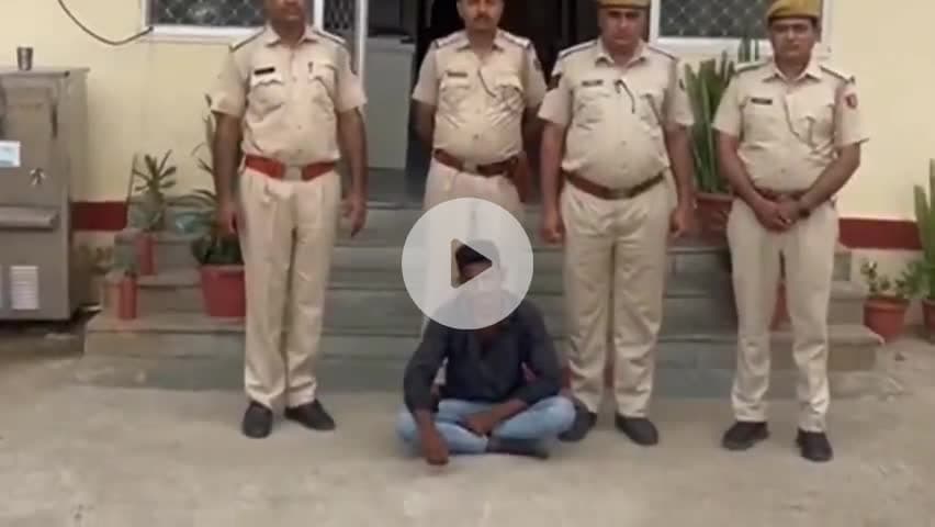 जसवंतपुरा: ऑपरेशन धरकरभर के तहत जसवंतपुरा पुलिस ने पॉक्सो एक्ट के मामले में फरार आरोपी गिरफ्तार