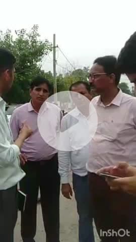 भरतपुर: भरतपुर विकास प्राधिकरण के आयुक्त ने निर्माण कार्य का किया निरीक्षण