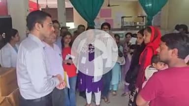 देहरादून: देहरादून के जिलाधिकारी ने प्राथमिक स्वास्थ्य केंद्र जाखन में की छापेमारी