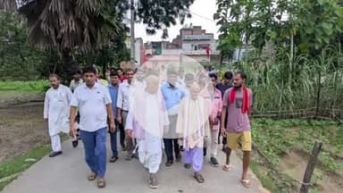 राजगीर: गोरौर पंचायत में मंत्री श्रवण कुमार ने 43 लाख से ज़्यादा की योजनाओं का किया उद्घाटन