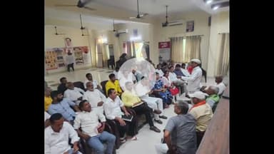 अमरोहा: आगामी पंचायत चुनाव को लेकर भाजपा जिला कार्यालय में हुई बैठक