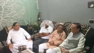 बहराइच: काजीपुरा में वरिष्ठ कांग्रेस नेता नसीमुद्दीन सिद्दीकी ने की प्रेस वार्ता, सरकार पर साधा निशाना