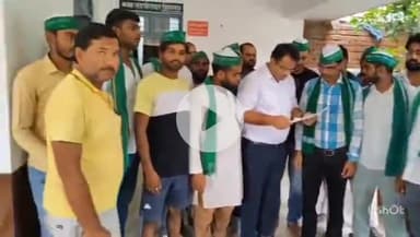 छिबरामऊ: तहसील पहुंचे भाकियू बलराज के पदाधिकारियों ने अपनी मांग को लेकर सीएम को संबोधित ज्ञापन तहसीलदार को सौंपा