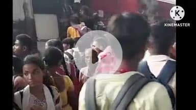 बक्सर: सिपाही परीक्षा के बाद बक्सर स्टेशन पर उमड़ी परीक्षार्थियों की भीड़, स्टेशन परिसर में अव्यवस्था से यात्री परेशान