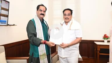 दरभंगा: दरभंगा के सांसद जल संकट पर हुए मुखर, केंद्रीय जलशक्ति मंत्री से मिलकर रखी बात