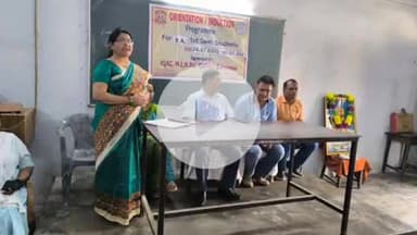 बलरामपुर: एम एल के पी जी कॉलेज बलरामपुर में नवप्रवेशित बीए, बीएससी व बीकॉम के छात्रों के लिए दीक्षा कार्यक्रम का आयोजन